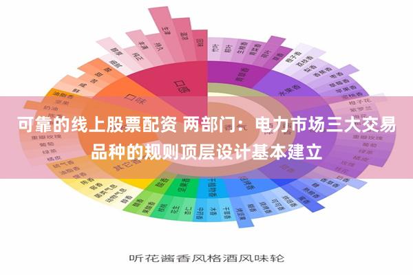 可靠的线上股票配资 两部门：电力市场三大交易品种的规则顶层设计基本建立