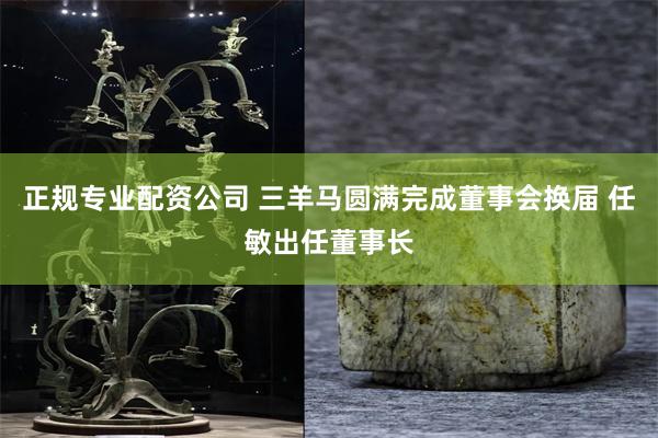 正规专业配资公司 三羊马圆满完成董事会换届 任敏出任董事长