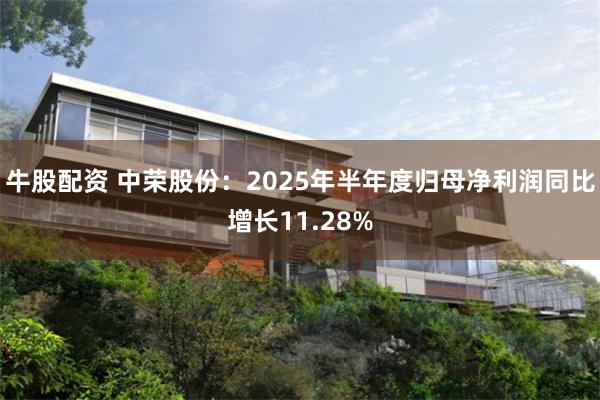 牛股配资 中荣股份：2025年半年度归母净利润同比增长11.28%